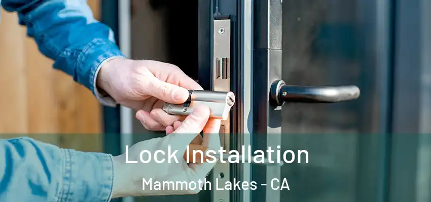  Lock Installation Mammoth Lakes - CA