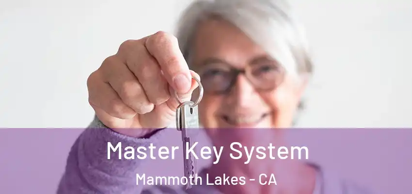  Master Key System Mammoth Lakes - CA